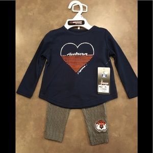 NWT Toddler Girl’s Colosseum Auburn Outfit 3-6 Months